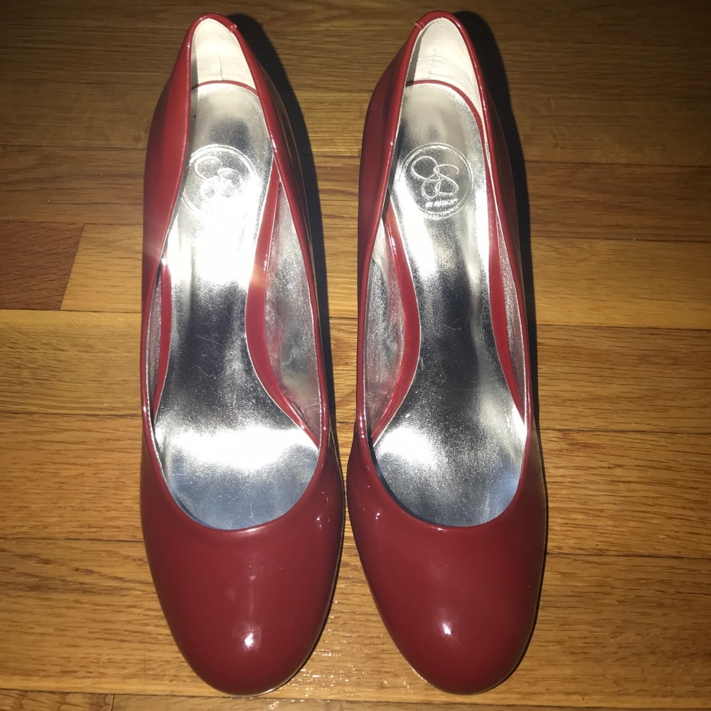 Red Patent Leather heels